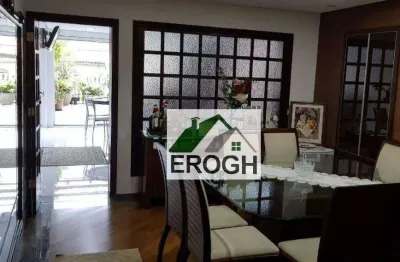 Sobrado com piscina, 3 dormitórios à venda, 586 m² por r$ 2.200.000 - santa maria - santo andré/sp
