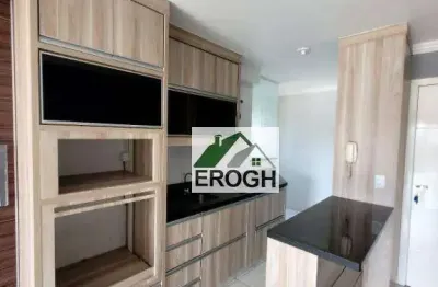 Apartamento com 2 dormitórios à venda, 55 m² por r$ 350.000,00 - vila homero thon - santo andré/sp