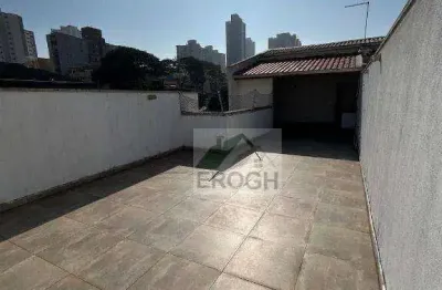 Cobertura com 2 dormitórios, 120 m² - venda por r$ 545.000,00 ou aluguel por r$ 2.510,00/mês - campestre - santo andré/sp