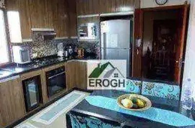 Cobertura com 2 dormitórios à venda, 161 m² por r$ 590.000,00 - santa maria - santo andré/sp