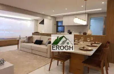Apartamento com 3 dormitórios à venda, 105 m² por r$ 1.040.000,00 - roriz - santo andré/sp