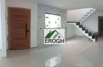 Sobrado com 3 suítes, 174 m² por r$ 915.000 - campestre - santo andré/sp