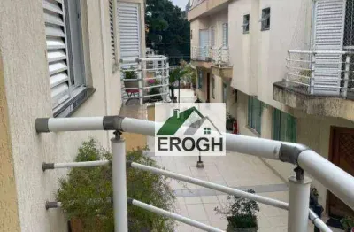 Sobrado à venda, 188 m² por r$ 720.000,00 - vila scarpelli - santo andré/sp