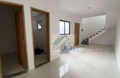 Cobertura com 2 dormitórios à venda, 86 m² por r$ 399.000,00 - jardim alvorada - santo andré/sp