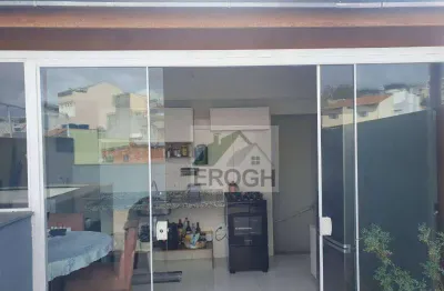 Cobertura com 2 dormitórios à venda, 92 m² por r$ 425.000 - parque das nações - santo andré/sp