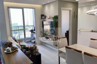 Apartamento com 2 dormitórios à venda, 52 m² por r$ 490.000,00 - rudge ramos - são bernardo do campo/sp