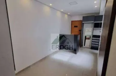 Cobertura com 2 dormitórios à venda, 80 m² por r$ 410.000 - jardim utinga - santo andré/sp