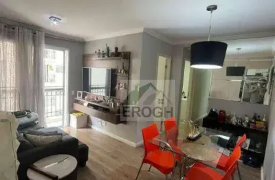 Apartamento com 2 dormitórios à venda, 57 m² por r$ 487.000 - campestre - santo andré/sp
