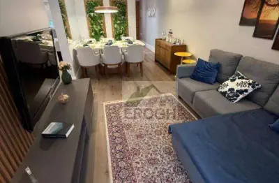 Apartamento com 2 dormitórios à venda, 65 m² por r$ 780.000 - campestre - santo andré/sp