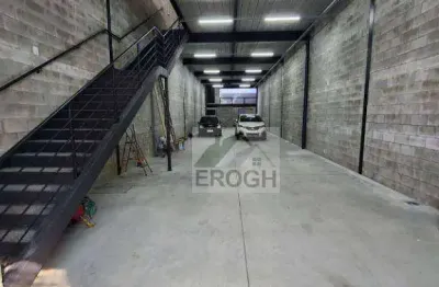 Galpão para alugar, 220 m² por r$ 12.570,00/mês - santo antônio - são caetano do sul/sp