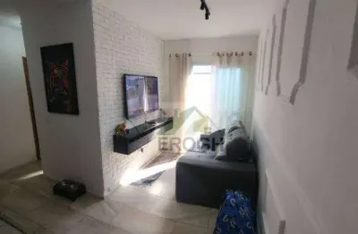 Apartamento com 2 dormitórios à venda, 40 m² por r$ 302.000 - vila tibiriçá - santo andré/sp