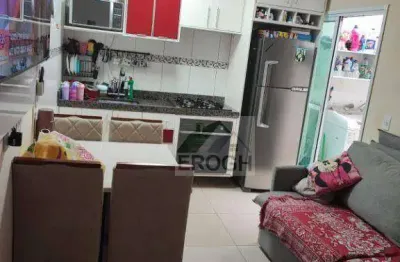 Apartamento com 2 dormitórios à venda, 58 m² por r$ 382.000 - vila aquilino - santo andré/sp