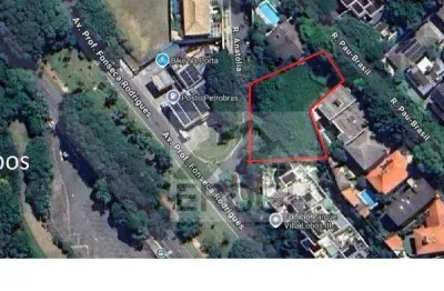 Terreno à venda, 1621 m² por r$ 8.000.000 - boaçava - são paulo/sp
