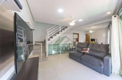 Sobrado com 3 dormitórios à venda, 160 m² por r$ 650.000,00 - vila linda - santo andré/sp