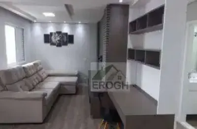 Apartamento com 1 dormitório para alugar, 55 m² por r$ 4.547/mês - rudge ramos - são bernardo do campo/sp