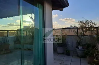 Cobertura com 2 dormitórios à venda, 140 m² por r$ 900.000 - santa paula - são caetano do sul/sp