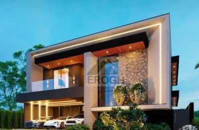 Casa com 4 dormitórios à venda, 486 m² por r$ 3.800.000 - condomínio vivant urbanova - são josé dos campos/sp