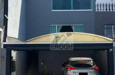 Sobrado com 3 dormitórios à venda, 225 m² por r$ 1.410.000 - olímpico - são caetano do sul/sp