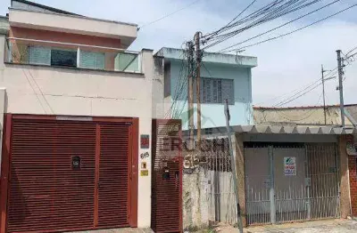 Sobrado com 3 dormitórios à venda, 250 m² por r$ 560.000 - campestre - santo andré/sp