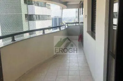 Apartamento com 3 dormitórios para alugar, 144 m² por R$ 7.105/mês - Centro - Santo André/SP