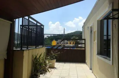 Cobertura com 4 dormitórios à venda, 248 m²  - vital brasil - niterói/rj