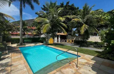 Casa com 5 dormitórios à venda, 400 m² - itacoatiara - niterói/rj