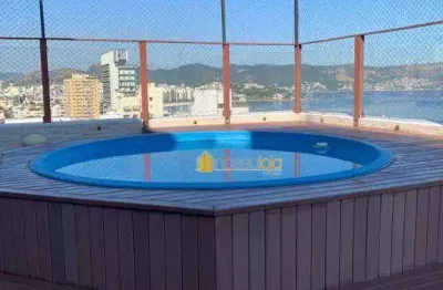 Cobertura com 3 dormitórios à venda, 175 m²  - ingá - niterói/rj