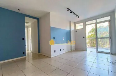 Apartamento com 2 dormitórios à venda, 72 m²  - vital brasil - niterói/rj