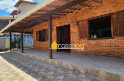 Casa com 3 dormitórios, 200 m² - venda por r$ 480.000 ou aluguel por r$ 3.200,00/mês - rio do ouro - são gonçalo/rj