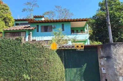 Casa com 3 dormitórios à venda, 360 m² - pendotiba - niterói/rj