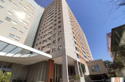 Apartamento (flat) 1 dormitórios/suite, cozinha planejada, portaria 24 horas, elevador, em condomínio fechado