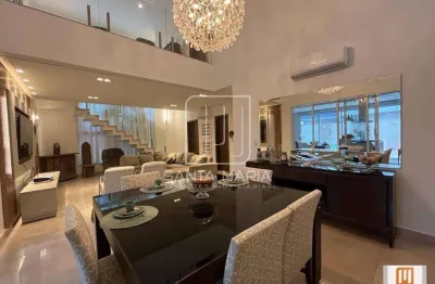 Casa (sobrado em condominio) 4 dormitórios/suite, portaria 24hs, lazer, espaço gourmet, salão de festa, em condomínio fechado