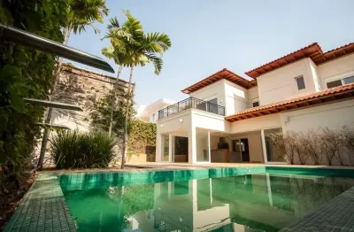 Sobrado com 4 dormitórios à venda, 400 m² por r$ 4.900.000,00 - alphaville dom pedro - campinas/sp
