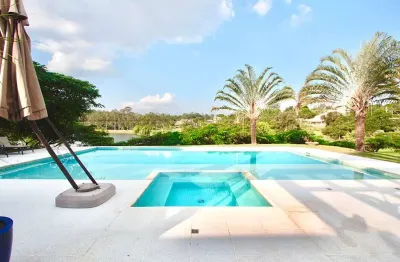 Chácara com 5 dormitórios à venda, 5400 m² por r$ 7.800.000,00 - lagos de shanadu - indaiatuba/sp