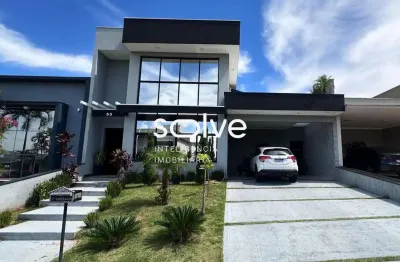 Sobrado com 3 dormitórios, 210 m² - venda por r$ 2.100.000,00 ou aluguel por r$ 12.260,00/mês - jardim residencial maria dulce - indaiatuba/sp
