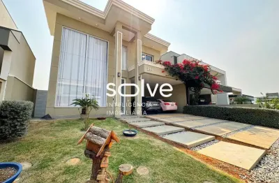 Sobrado com 3 dormitórios à venda, 271 m² por r$ 2.500.000,00 - jardim residencial dona maria josé - indaiatuba/sp