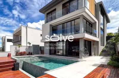 Sobrado à venda, 410 m² por r$ 5.900.000,00 - jardim vila paradiso - indaiatuba/sp