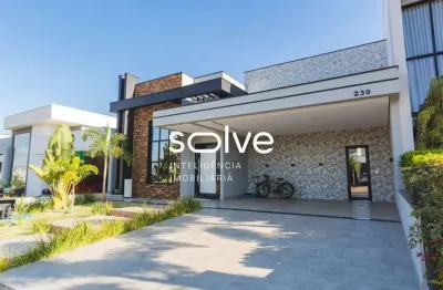 Casa com 3 dormitórios à venda, 190 m² por r$ 2.100.000,00 - jardim residencial dona lucilla - indaiatuba/sp