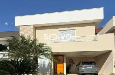Sobrado com 3 dormitórios, 185 m² - venda por r$ 2.200.000,00 ou aluguel por r$ 11.033,00/mês - jardim residencial alto de itaici - indaiatuba/sp