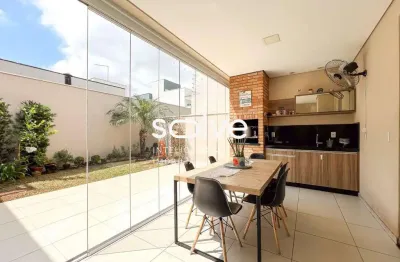 Sobrado com 3 dormitórios à venda, 112 m² por r$ 910.000,00 - jardim park real - indaiatuba/sp