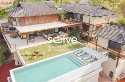 Sobrado com 6 dormitórios à venda, 1297 m² por r$ 23.000.000,00 - fazenda da grama - itupeva/sp