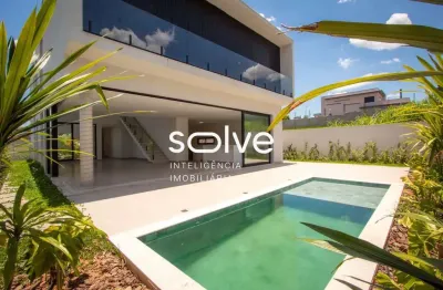 Sobrado com 4 dormitórios à venda, 363 m² por r$ 3.220.000,00 - loteamento residencial arborais - campinas/sp