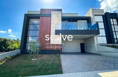 Sobrado com 4 dormitórios à venda, 299 m² por r$ 2.490.000,00 - residencial milano - indaiatuba/sp