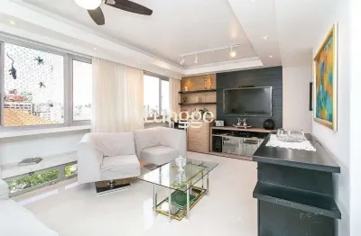 Apartamento para venda - 110.55m², 3 dormitórios, sendo 2 suites, 1 vaga - petrópolis