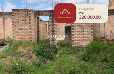 Terreno de 11x35 com projeto aprovado para duas casas de 167m2 com 3 dormitórios, amplo patio na frente e nos fundos.