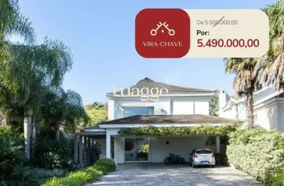 Casa no condomínio las rocas, vista para o guaíba, com 5 suítes