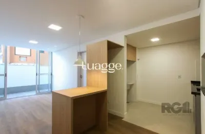 Apartamento em porto alegre no bairro petrópolis, de 1 quarto, garden , semi mobiliado