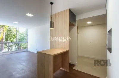 Apartamento em porto alegre no bairro petrópolis, de 2 quartos, garden , semi mobiliado
