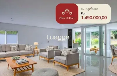 Casa em condomínio no terra ville .esta casa de alto padrão, dispõe de 4 suítes