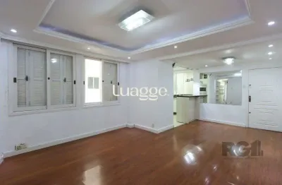 Apartamento semi-mobiliado, possui 3 dormitórios, sendo 1 suíte